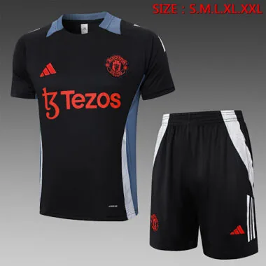 24-25 Manchester United Black Training Soccer