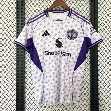25-26 Manchester United Away Kit Soccer