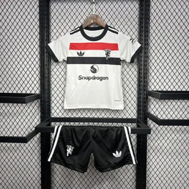24-25 Manchester United Third Kid Kits Youth Apparels AAAAJersey Supplier Yupoo