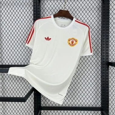 24-25 Manchester United White Kit Special Edition Soccer