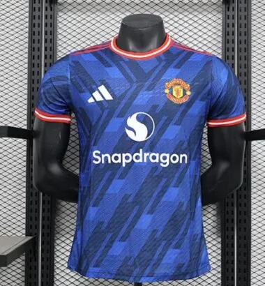 24-25 Manchester United Blue Kit Special Edition Player Version Soccer