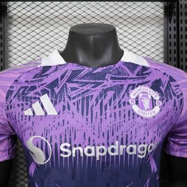 24-25 Manchester United Purple Special Edition Player Version Soccer