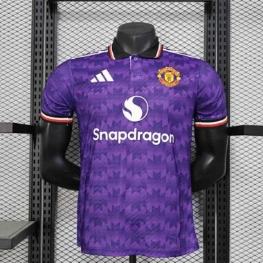 24-25 Manchester United Purple Kit Special Edition Player Version Soccer