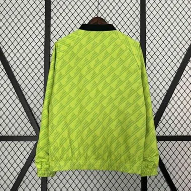 2024 Manchester United Trench Coat Reversible Windbreaker Double-Sides Jacket