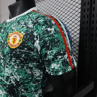23-24 Manchester United Limited Edition Stone Roses Player Version Shirt Best Jerseys