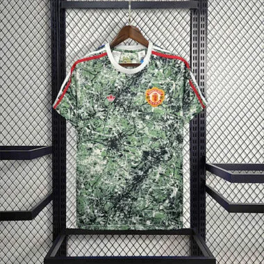 23-24 Manchester United Limited Edition Stone Roses Kit Best Jerseys