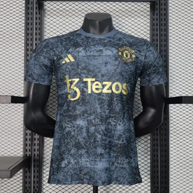 23-24 Manchester United Stone Roses Pre-Match Kit Player Edition Shirt Football