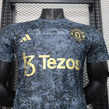 23-24 Manchester United Stone Roses Pre-Match Kit Player Edition Shirt Football