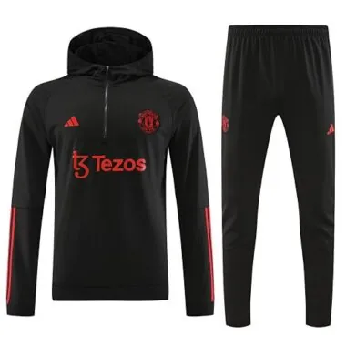 23-24 Manchester United Hoodie Long Sleeve Training Suit (1)