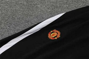 Manchester United Polo black and white-red