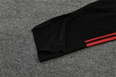 Manchester United Polo black and white-red