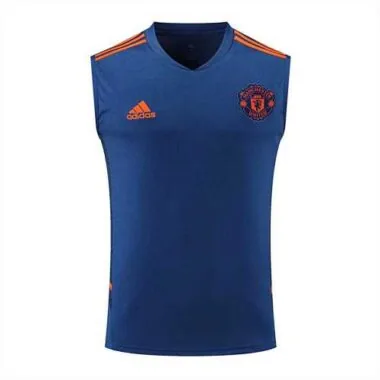 22-23 Manchester United vest training suit kit navy blue