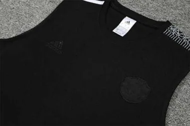 22-23 Manchester United vest training suit kit Black