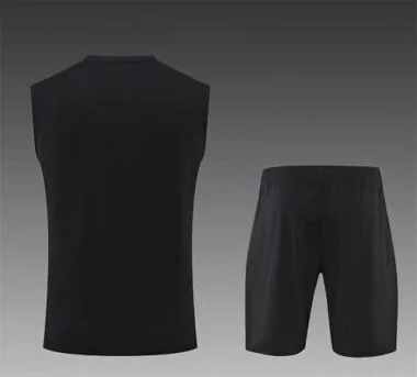 22-23 Manchester United vest training suit kit Black