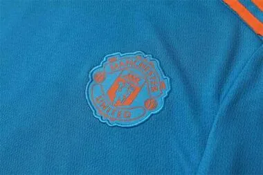 2223 Manchester United Training Suit Short Sleeve Kit Blue