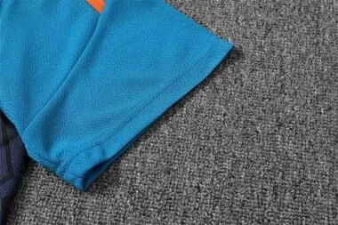 2223 Manchester United Training Suit Short Sleeve Kit Blue