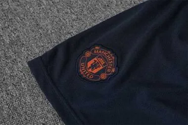 2223 Manchester United Training Suit Short Sleeve Kit Blue