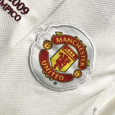 08-09 Manchester United uitwedstrijd, wit, UCL-finale, met lange mouwen