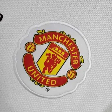 08-09 Manchester United, divisa da trasferta bianca, edizione "League Edition"