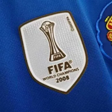 08-09 Manchester United blue away long sleeve