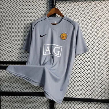 07-08 Manchester United grijze keepersuitrusting