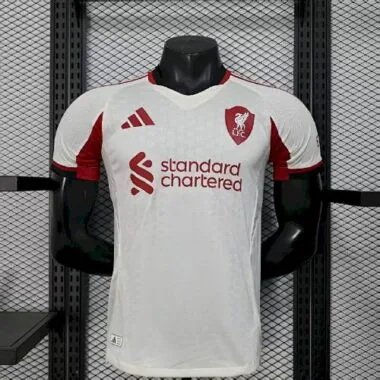 25-26 Liverpool Away Kit Player Version Football T-Shirt Joy