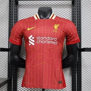 24-25 Liverpool Home Kit Player Version Shirt Football