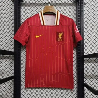 24-25 Liverpool home kit Football