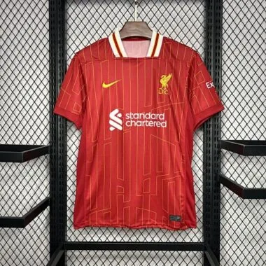 24-25 Liverpool Home Kit Soccer Uniforms Football AAAAJersey S-4XL