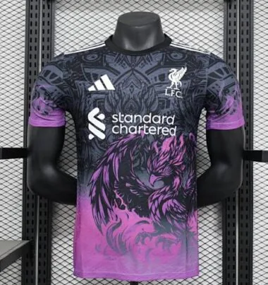 24-25 Liverpool Black-Purple Phoenix Special Edition Player Version Soccer