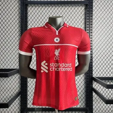 24-25 Liverpool x Converse Joint Edition Kit Player Version Shirt Football