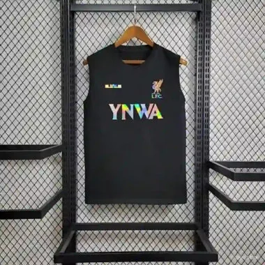 24-25 Liverpool Black Balmain Special Edition Vest Football