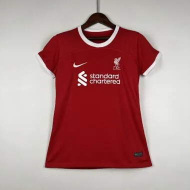 23-24 Liverpool Home Women Football Jersey