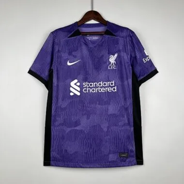 23-24 Liverpool Third Away Kit Size S-4XL Football Jersey