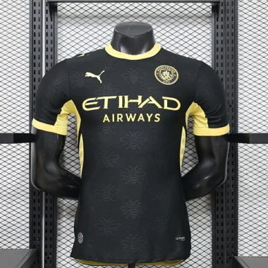 26-27 Manchester City Away Kit Player Version Soccer T-Shirt