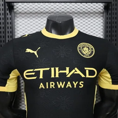 26-27 Manchester City Away Kit Player Version Soccer T-Shirt