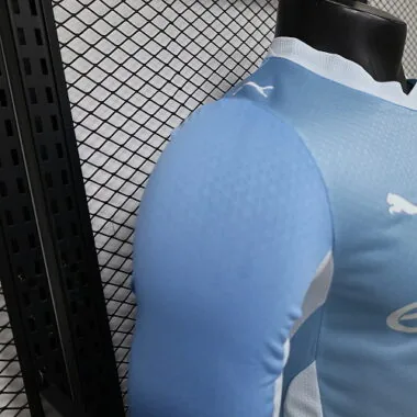 26-27 Manchester City Home Long Sleeves Kit Player Version Soccer T-Shirt