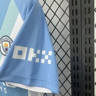 25-26 Manchester City Home Kit Soccer