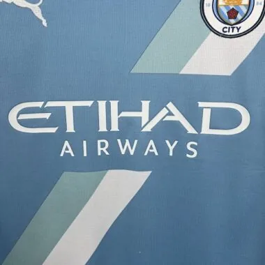 25-26 Manchester City Home Kit Soccer