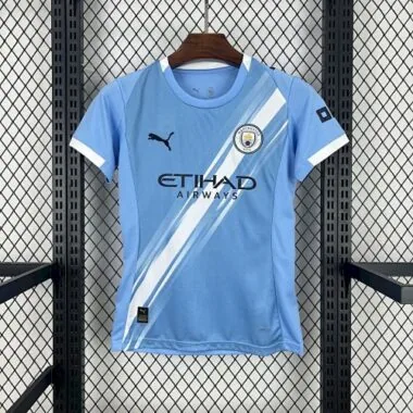 25-26 Manchester City Home Woman Kit Soccer