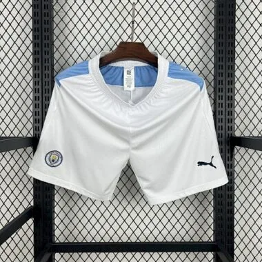 25-26 Manchester City Home Shorts Soccer Trousers Joy