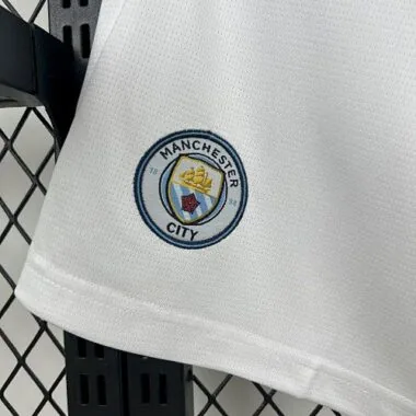 25-26 Manchester City Home Shorts Soccer Trousers Joy