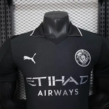 25-26 Manchester City Away Kit Player Version Soccer
