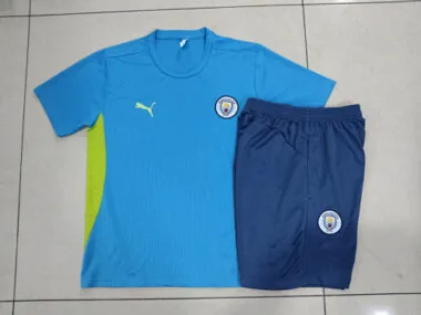 25-26 Manchester City Blue Kit Training Soccer