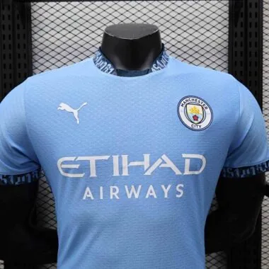 24-25 Manchester City Home Kit Player Version Shirt Football