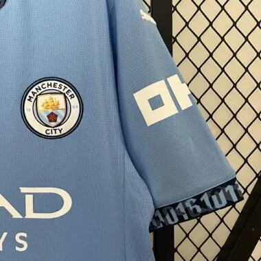 24-25 Manchester City Home Kit Soccer Uniform