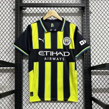 24-25 Manchester City Away Kit Football Apparels Sport AAAAJersey Yupoo