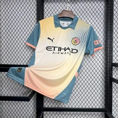 24-25 Manchester City Third Kit Soccer Uniforms Soccer