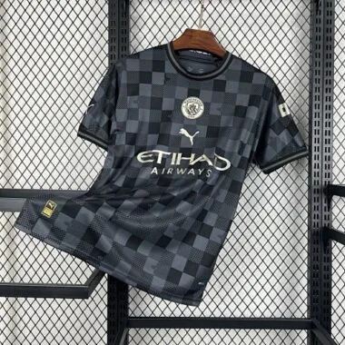 24-25 Manchester City Black Special Edition Football AAAAJersey