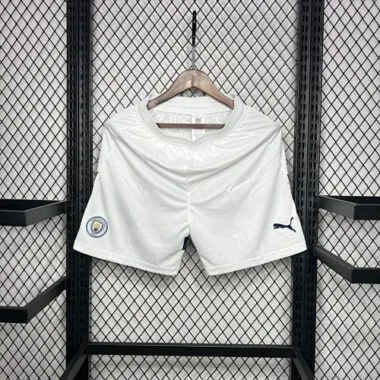 24-25 Manchester City Home Shorts Football Trousers Soccer AAAAJersey Yupoo